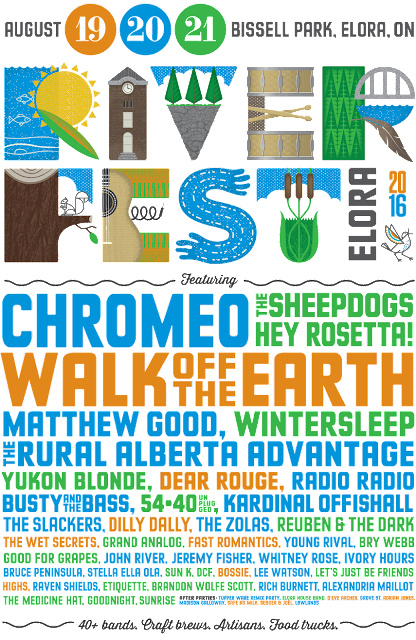 Riverfest Elora Bissell Park on August 19, 20, 21, 2016 One In Ten Words oneintenwords.com toronto indie alternative live music blog concert photography pictures