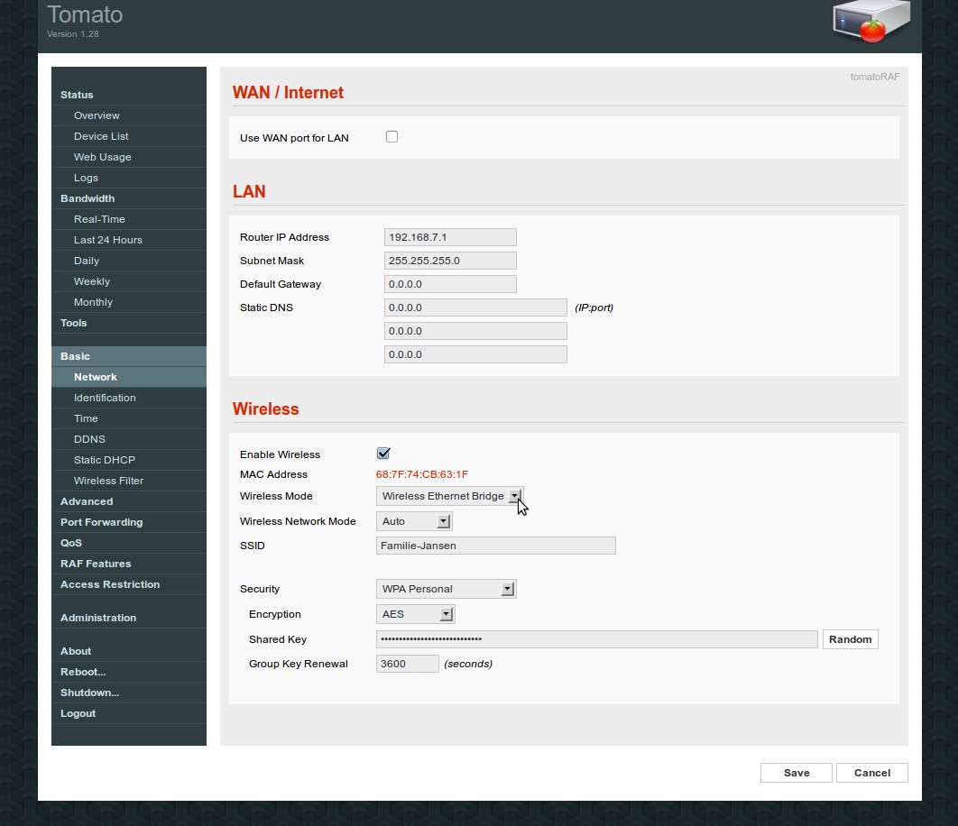 Easy Linux Tips Project How to set up a second router in your home