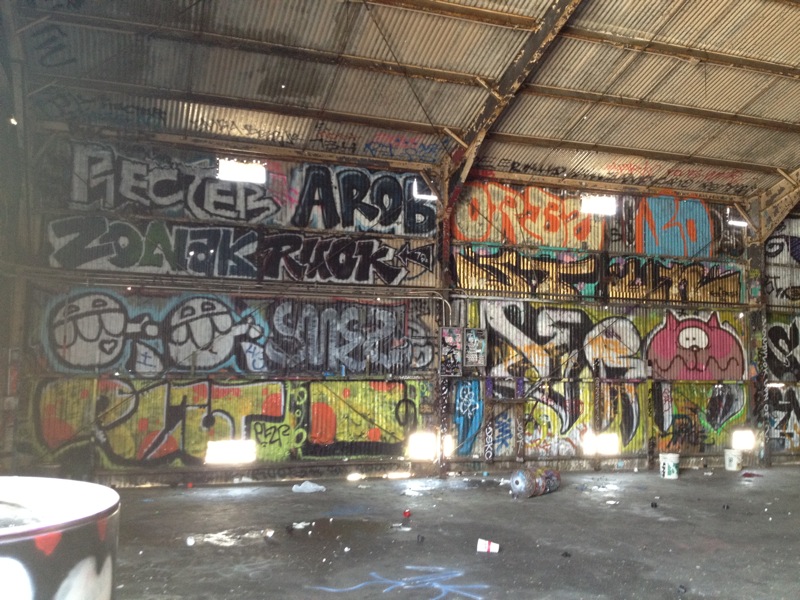 MELROSEandFAIRFAX: Insane Graffiti Warehouse