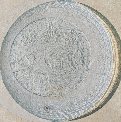 Commemorative plate from Switzerland