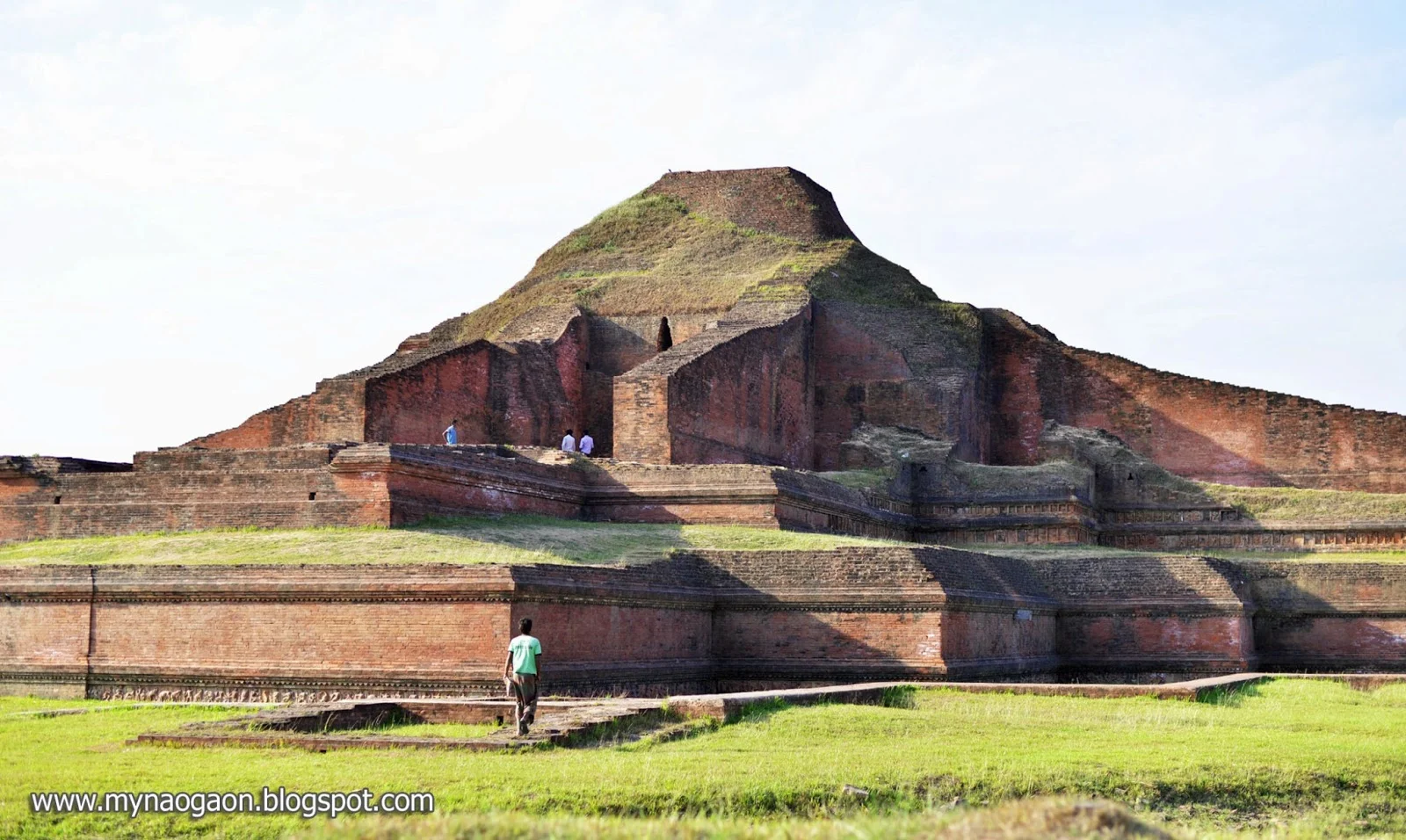 A 2013 Close view of Paharpur Vihara’s Central Temple
