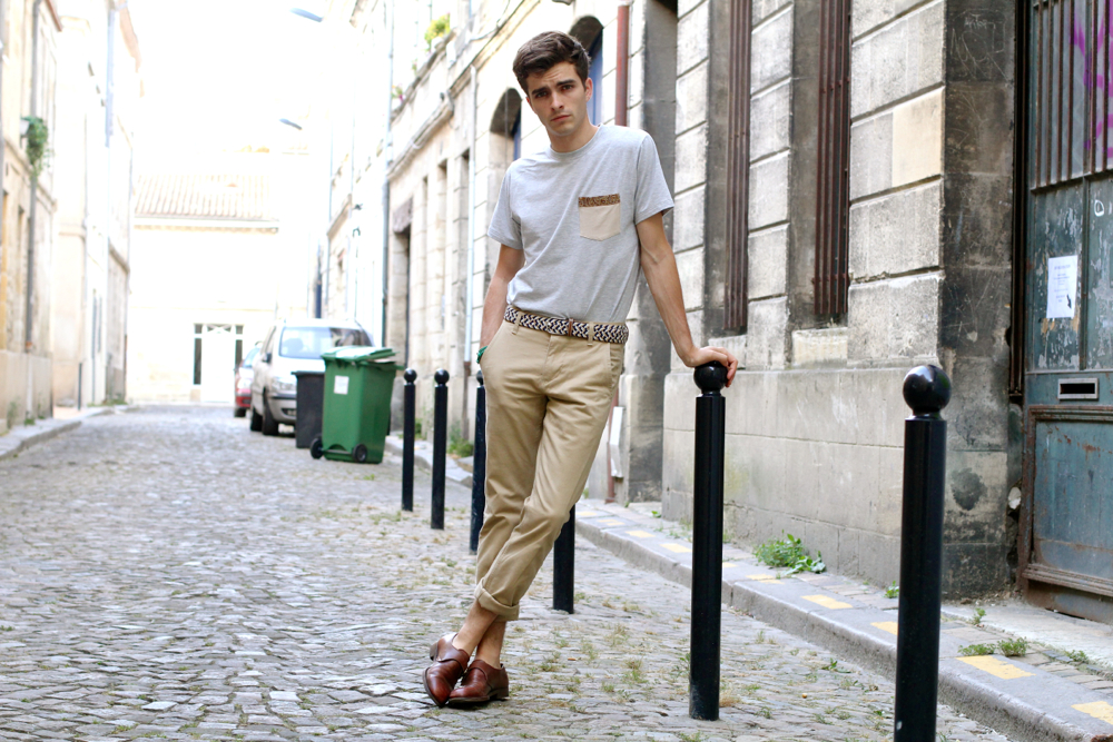 BLOG-MODE-HOMME_Preppy-Dandy_masculin_Chino-Dockers_Céline-chaussures_ceinture-tressée-miansai-ancre_Scheyda-iran2