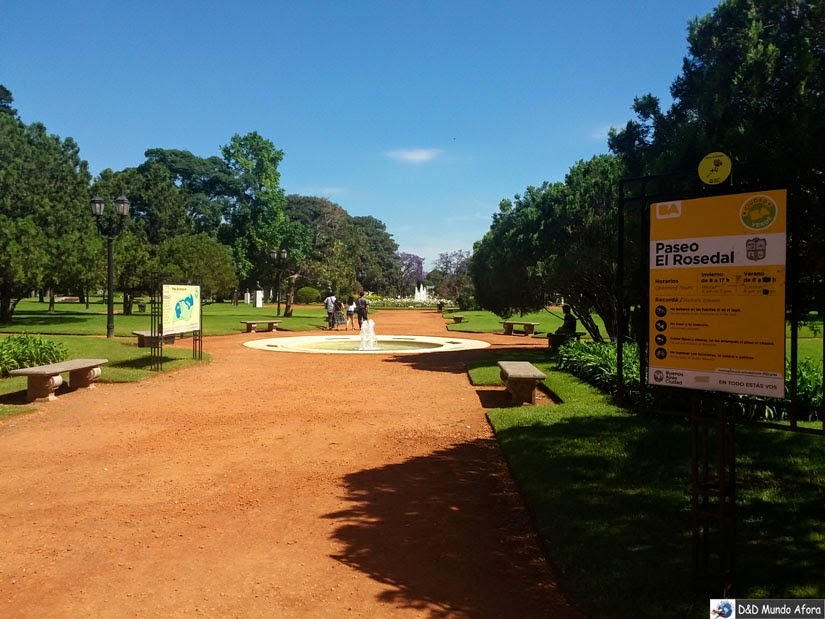 El Rosedal de Palermo - Buenos Aires Argentina El Rosedal de Palermo - Buenos Aires Argentina