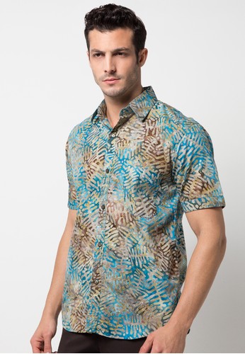 Model Baju Batik Cap Pria Terbaru Modern Model Baju Batik Cap Untuk Pria Terbaru Modern