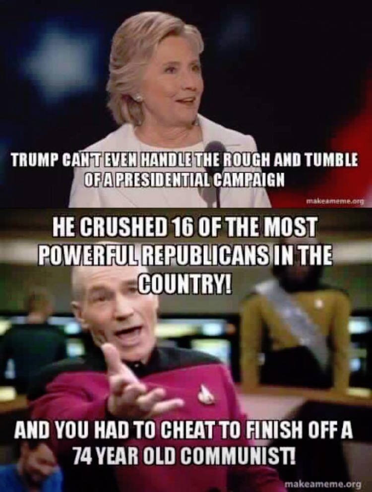 90 miles from tyranny 2016 10 09 1%2B1%2B1%2BTrumpTumble 90 miles from tyranny 2016 10 09