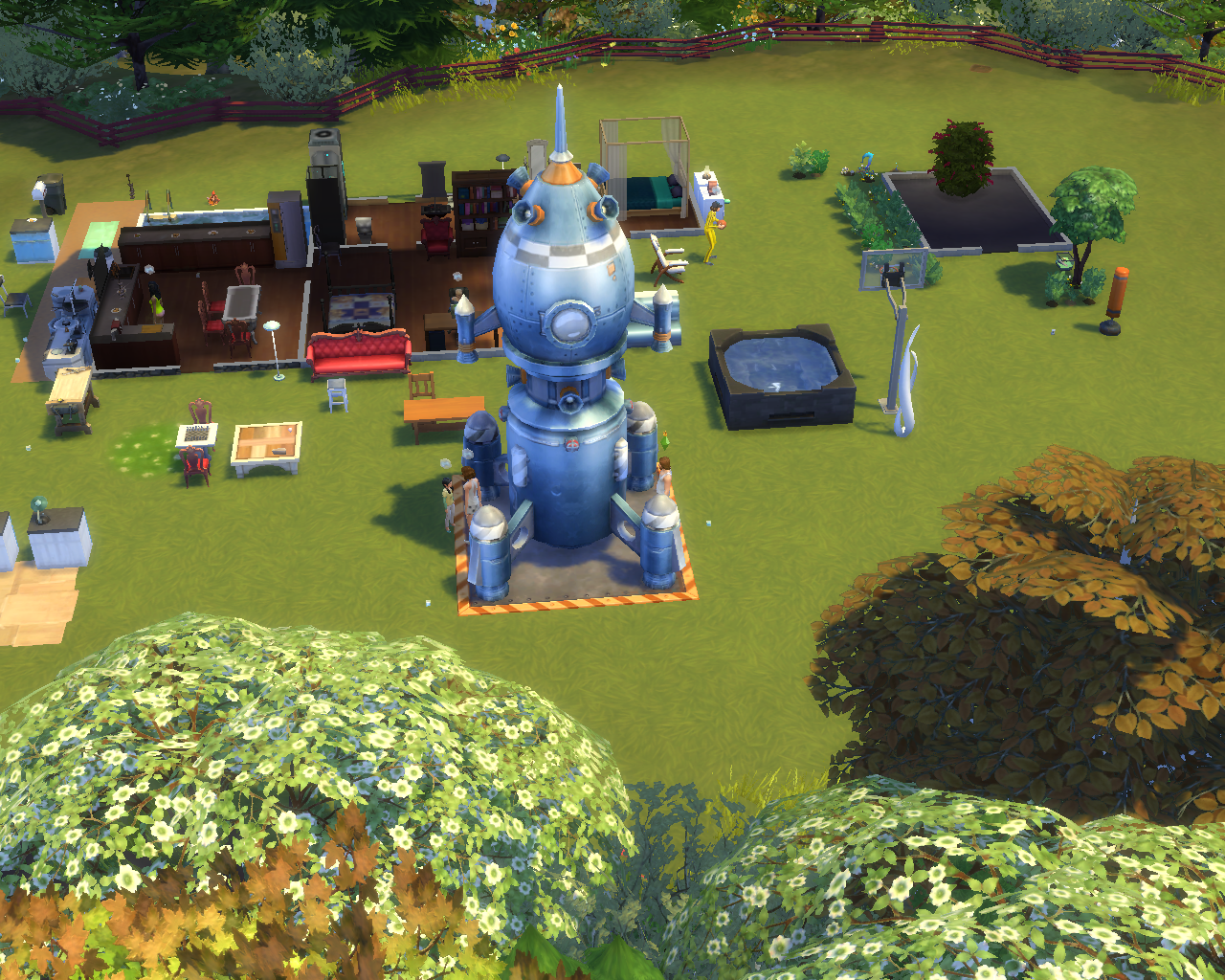 The Best Games Ever The sims 4 House Rocket