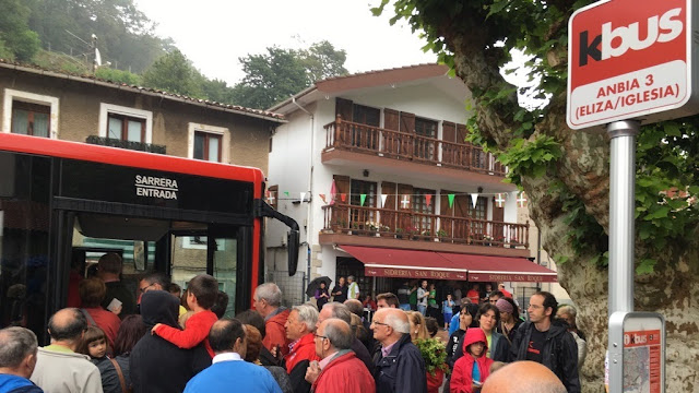 Parada del Kbus en El Regato