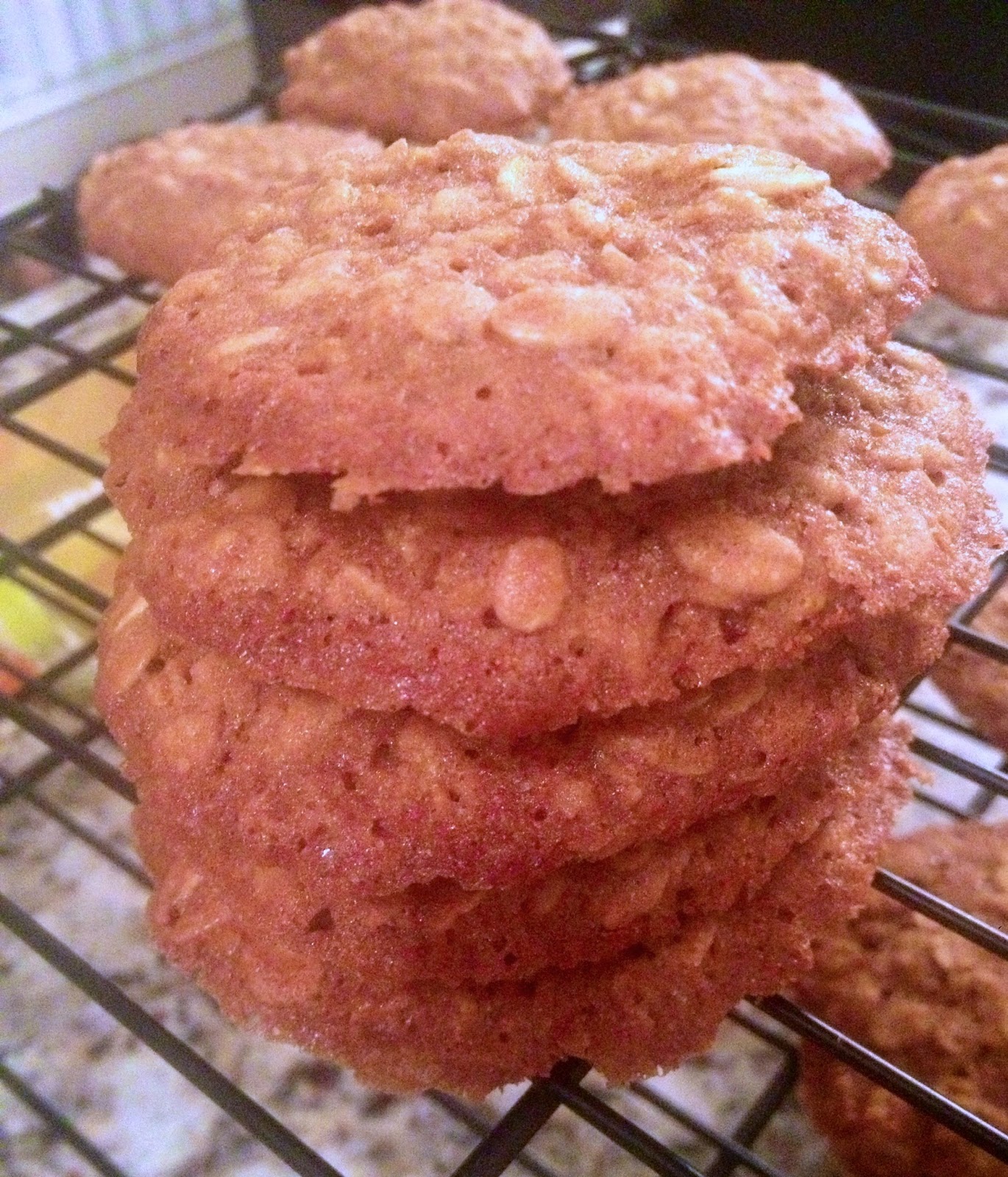Jenn's Food Blog Brown Sugar Oatmeal Cookies