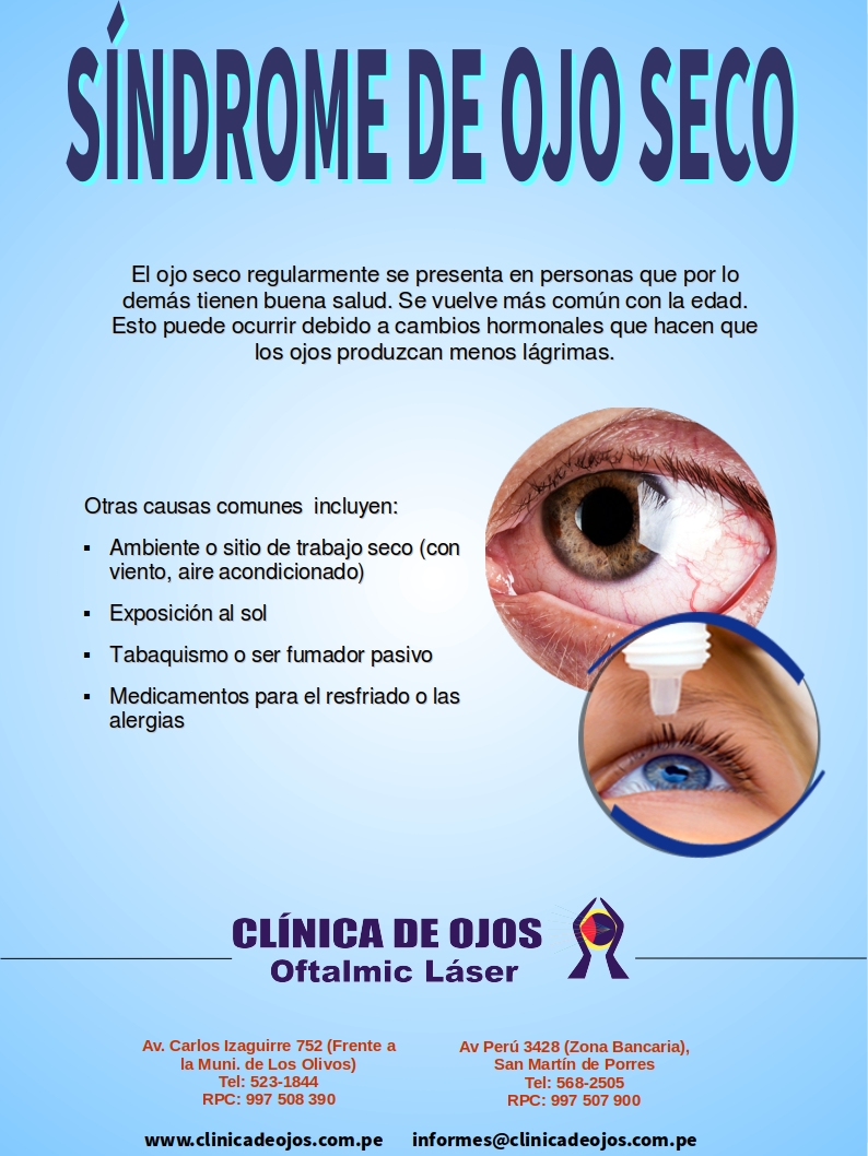 12 Consejos Para El Sindrome Del Ojo Seco Infografia Infographic Images