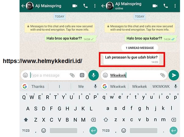 Cara Chat Whatsapp Orang Yang Memblokir Kita Blog Orang It