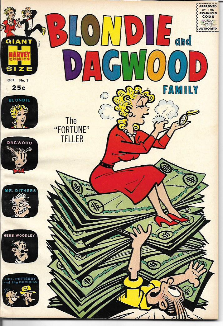 Tony Isabella's Bloggy Thing: JULY 1963: BLONDIE & DAGWOOD FAMILY #1