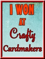 I Won At Crafty Cardmakers