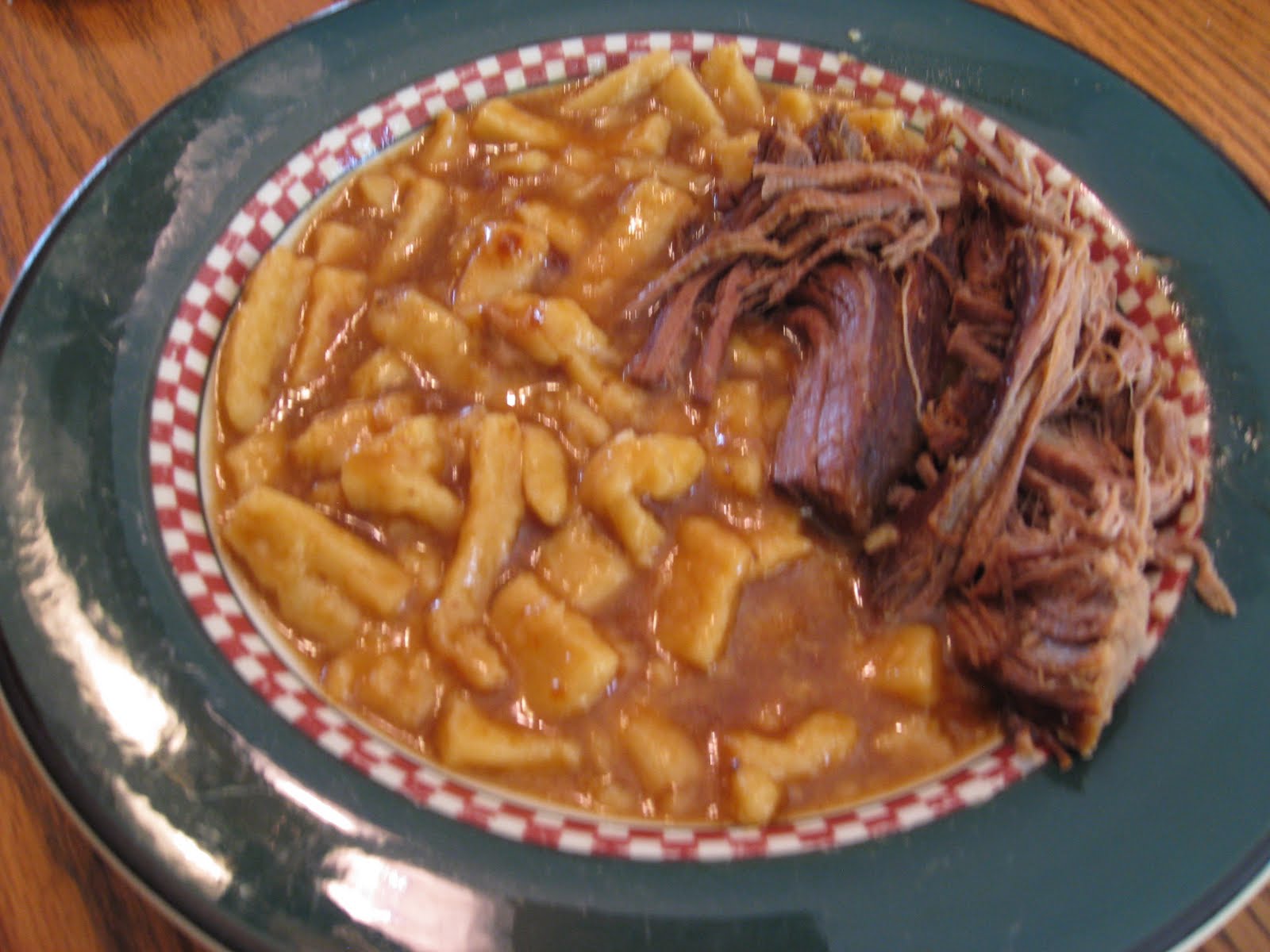 Noshing with Nancy Roast Beef and Noodles