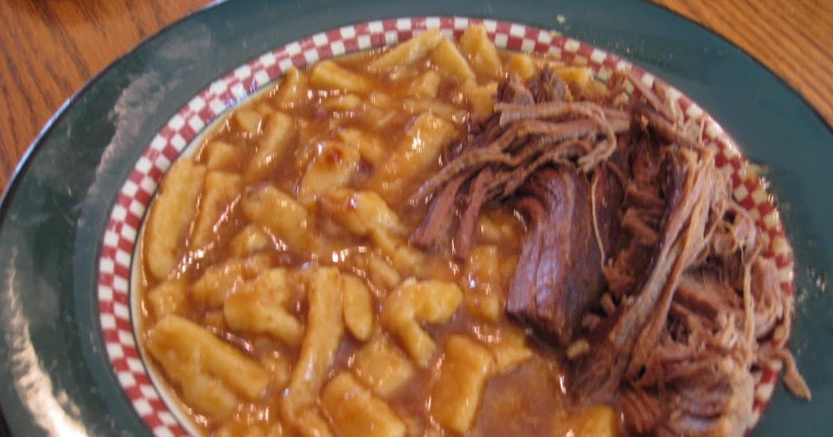 Noshing with Nancy Roast Beef and Noodles