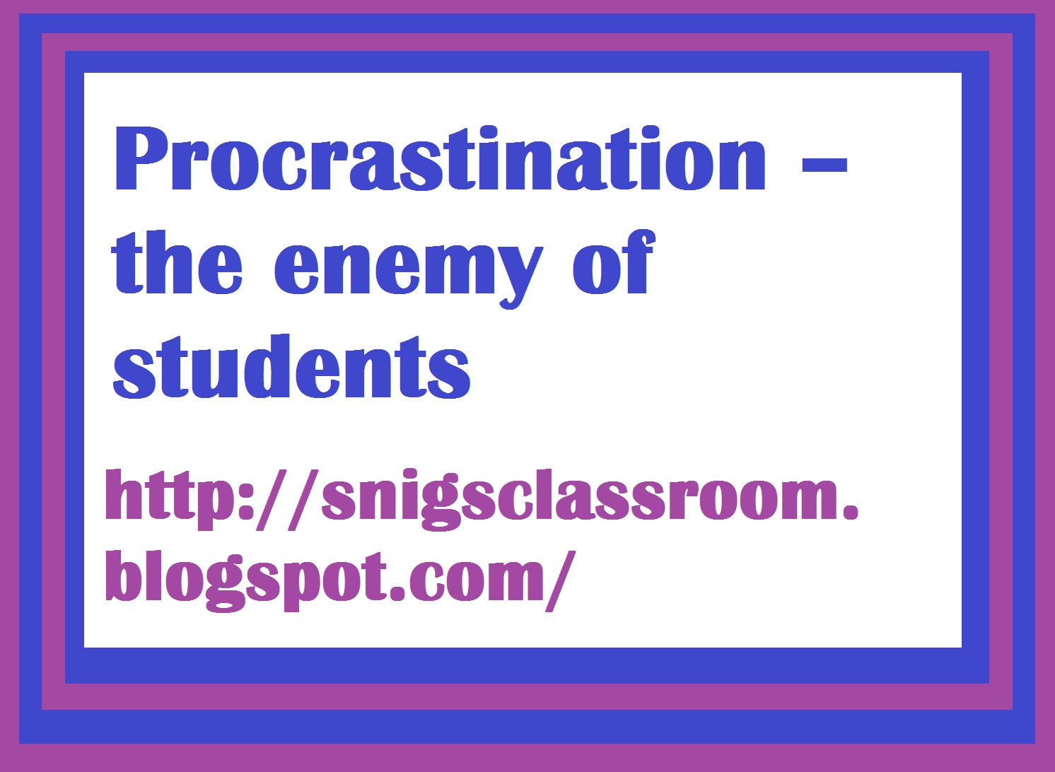 Our greatest enemy is ourselves meaning picture