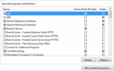 how to block program in firewall windows 7