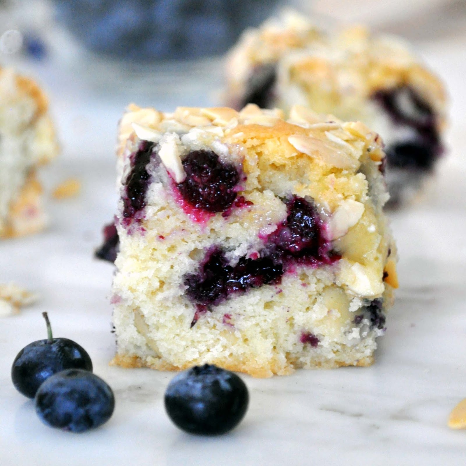 Cooking with Manuela: Blueberry-Almond Coffee Cake Recipe