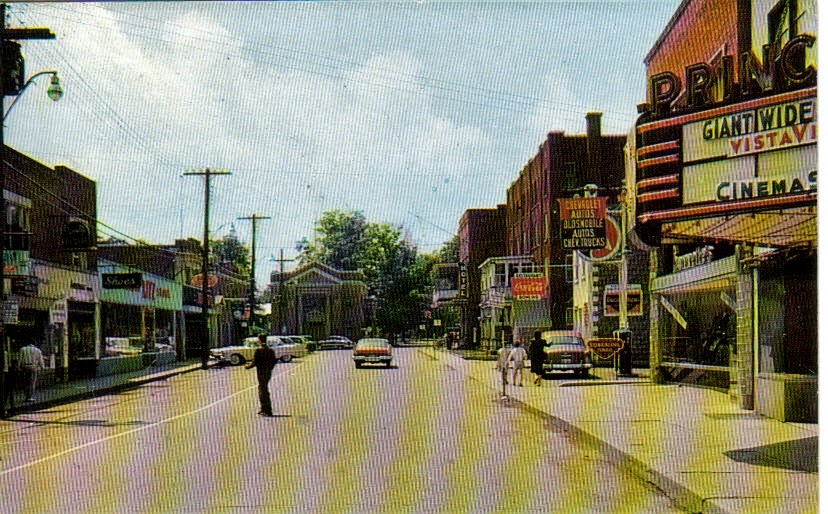 The Eco Senior Old postcards from Cowansville Quebec