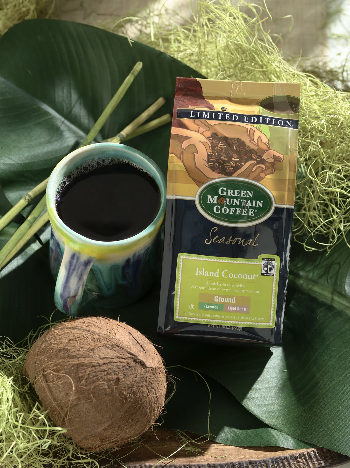 New Age Mama Green Mountain Island Coconut Coffee Review & Giveaway