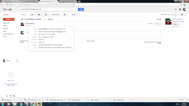 One Who Knows/Richard Lee McKim, Jr. aka Swervy McGee Update - To: Patrick IDC & Other Webmasters 7/12/17 **Updated** 7/13/17 Untitled