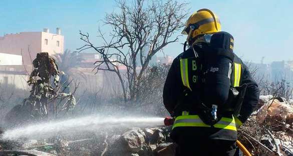 Bomberos Gran Canaria, comunicado sobre incendio Fataga Bomberos Gran Canaria, comunicado sobre incendio Fataga