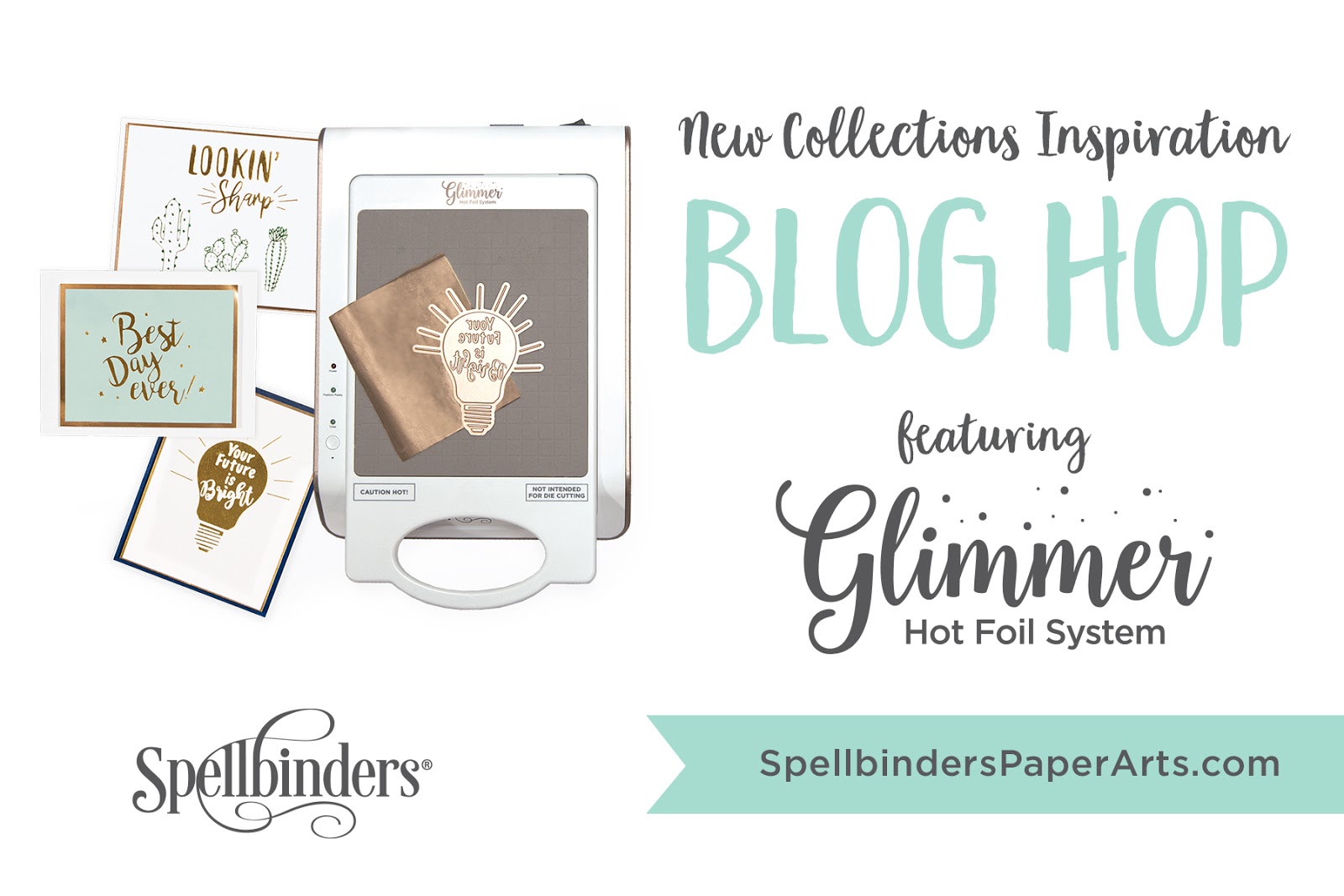 SOAPBOX CREATIONS: Spellbinders Glimmer Hot Foil System Blog Hop