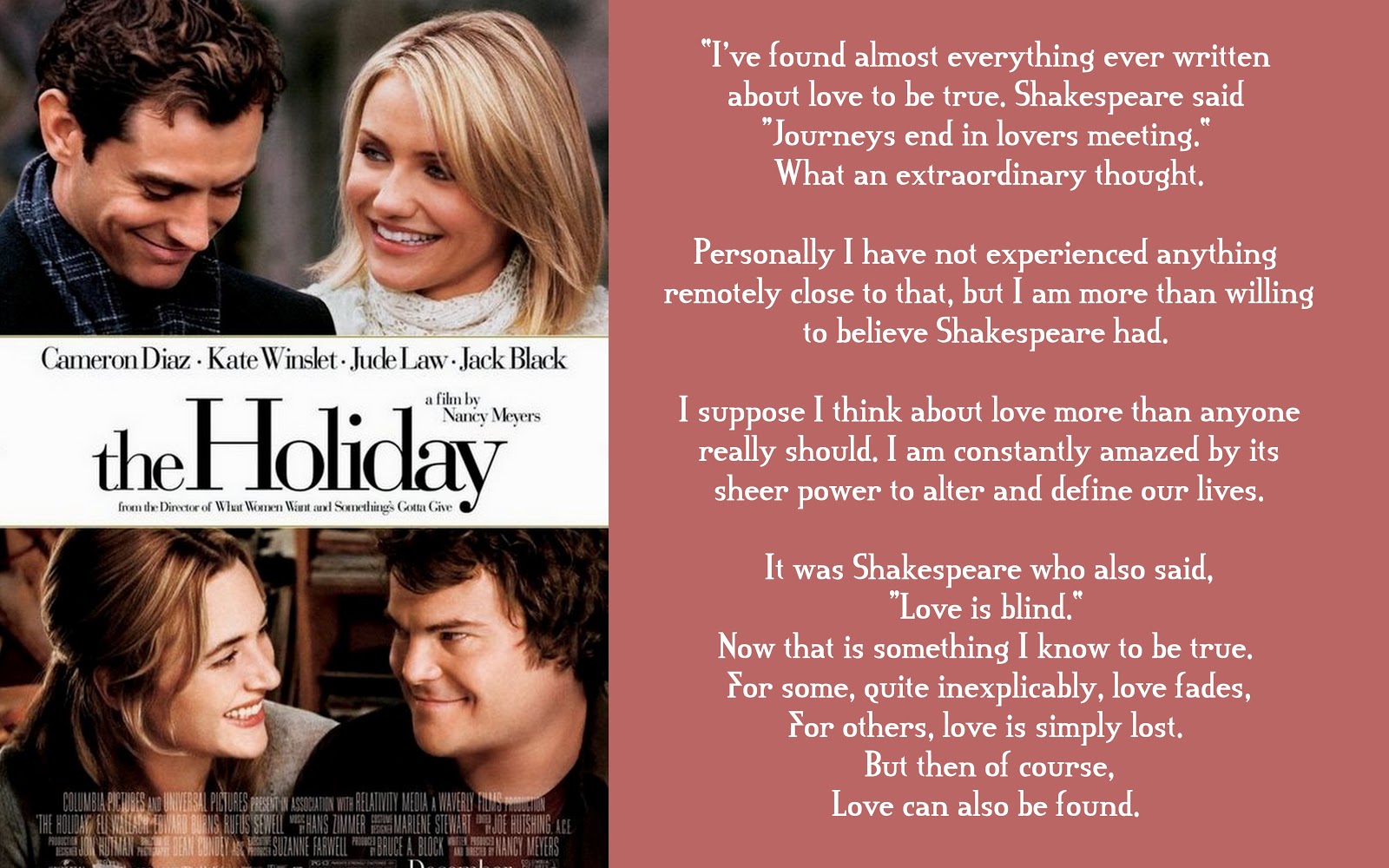 soppy quotes from them These are a few good lines from a few good movies that have stuck with me Please click on the cards for a larger view