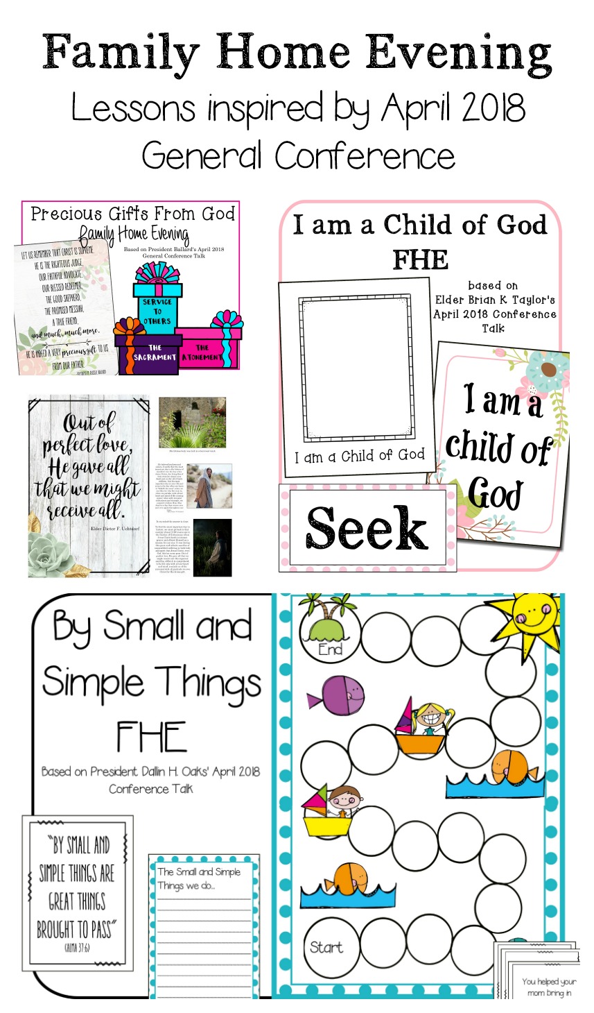 the cozy red cottage family home evening lessons based on april