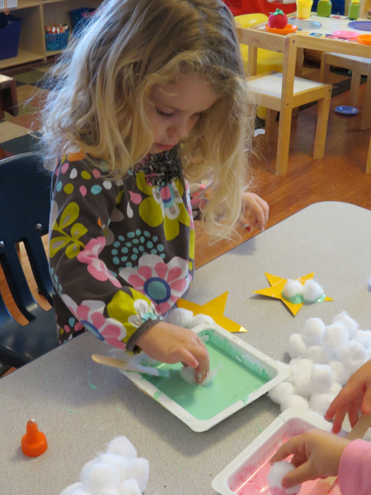 Kozy Kids Family Childcare Paint, Glue and Cotton Balls