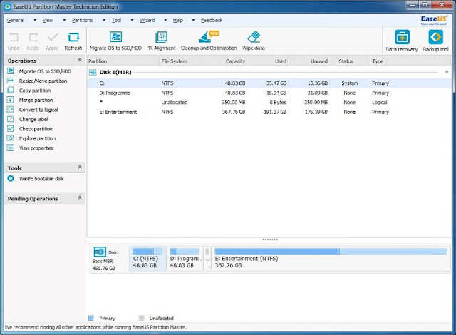 EaseUS Partition Master Pro + Lifetime Crack Free Download EaseUS Partition Master is the best partition manager software to modify the structure of your hard drive, move and copy partitions, change their labels or defragment them.