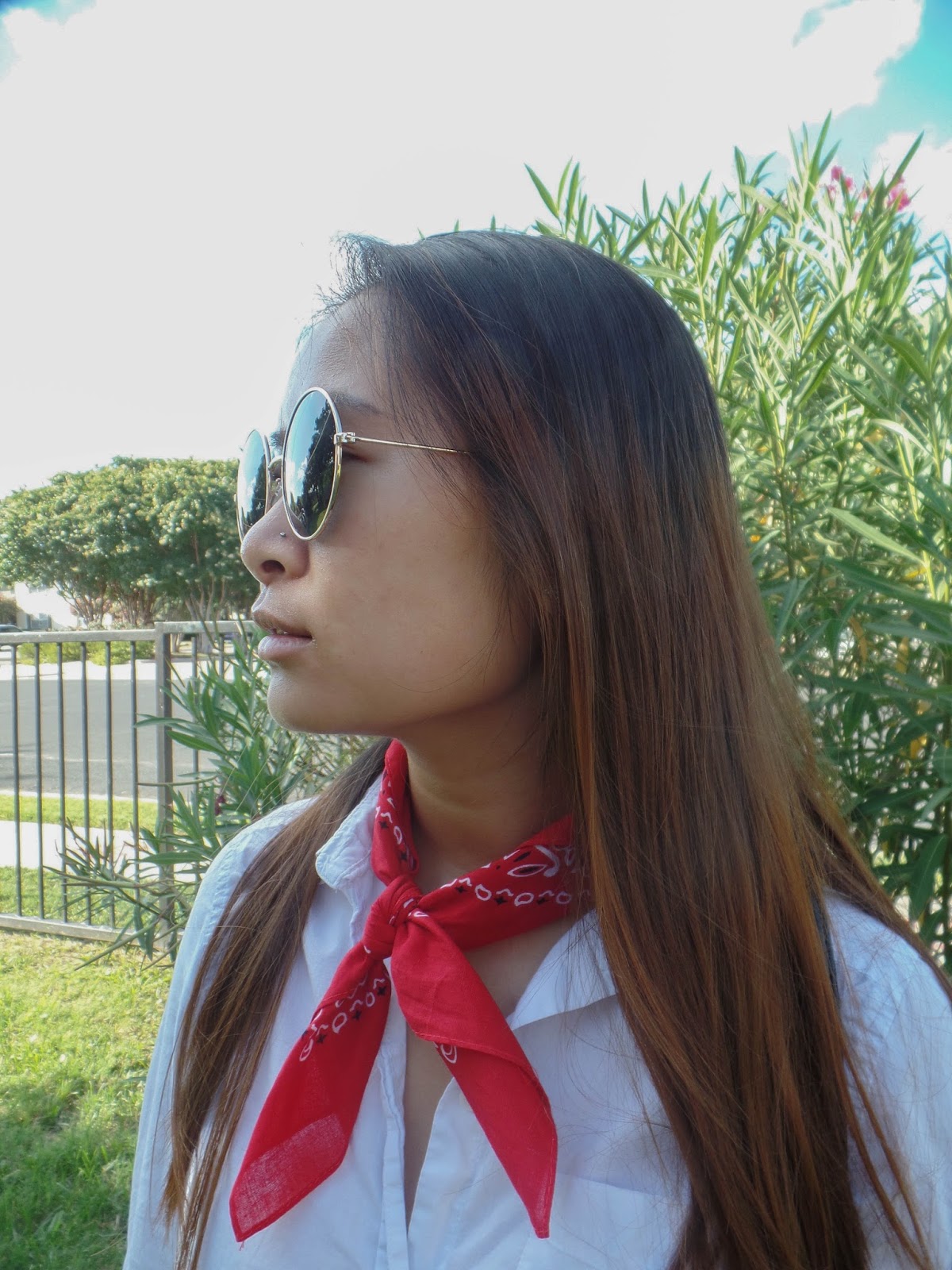 SWIMLY Little Red Bandana