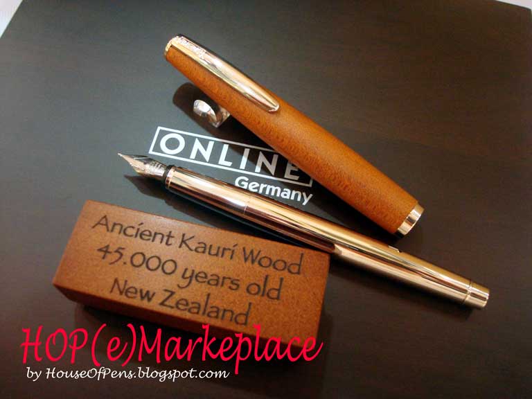 House of Pens Online Germany Timeless Wood Fountain Pen