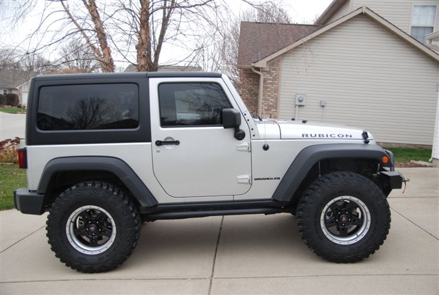 Best size wheel and tire for jeep jk #3