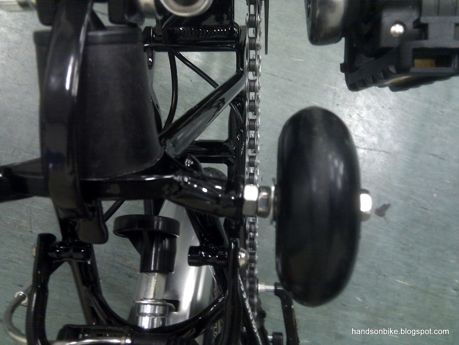 Hands On Bike Fixing the Misaligned Roller Wheels on the Flamingo