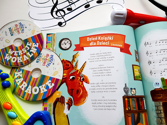 piosenki dla dzieci na każdy dzień - wielka księga zagadek i łamigłówek - wydawnictwo GREG - książeczki dla dzieci - płyty z piosenkami dla dzieci 