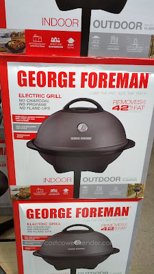 George Foreman Indoor/Outdoor Electric Grill | Costco ...