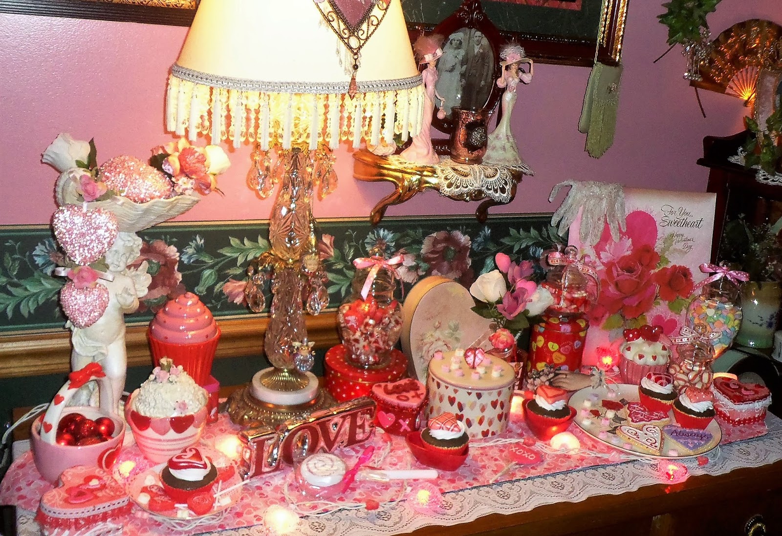 DEBBIE-DABBLE BLOG: Dining Room Valentine Buffet, 2017