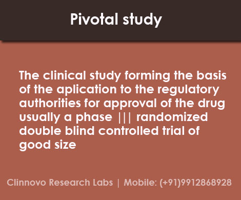 Clinnovo News: Pivotal Study