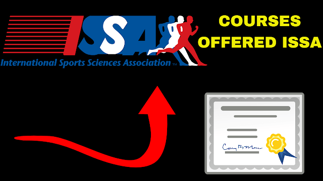 Issa fitness organization for personal training and nutrition and sports nutrition courses