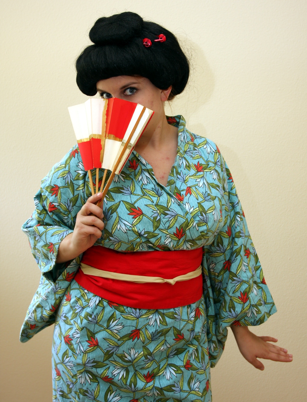 Creative Tradition Origami Crane Earrings and Kimono Costumes