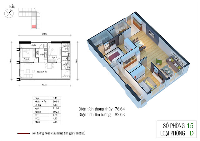 Thiết kế căn hộ 15 tòa CT2 Eco Green City Thiết kế căn hộ 15 tòa CT2 Eco Green City