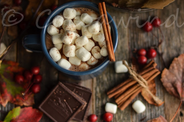 Cinnamon infused Hot Chocolate - Single Serve