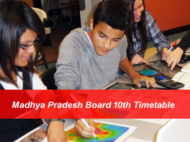 MP Board 10th Time Table 2018 Check MPBSE 10th Exam Date Online here!!
