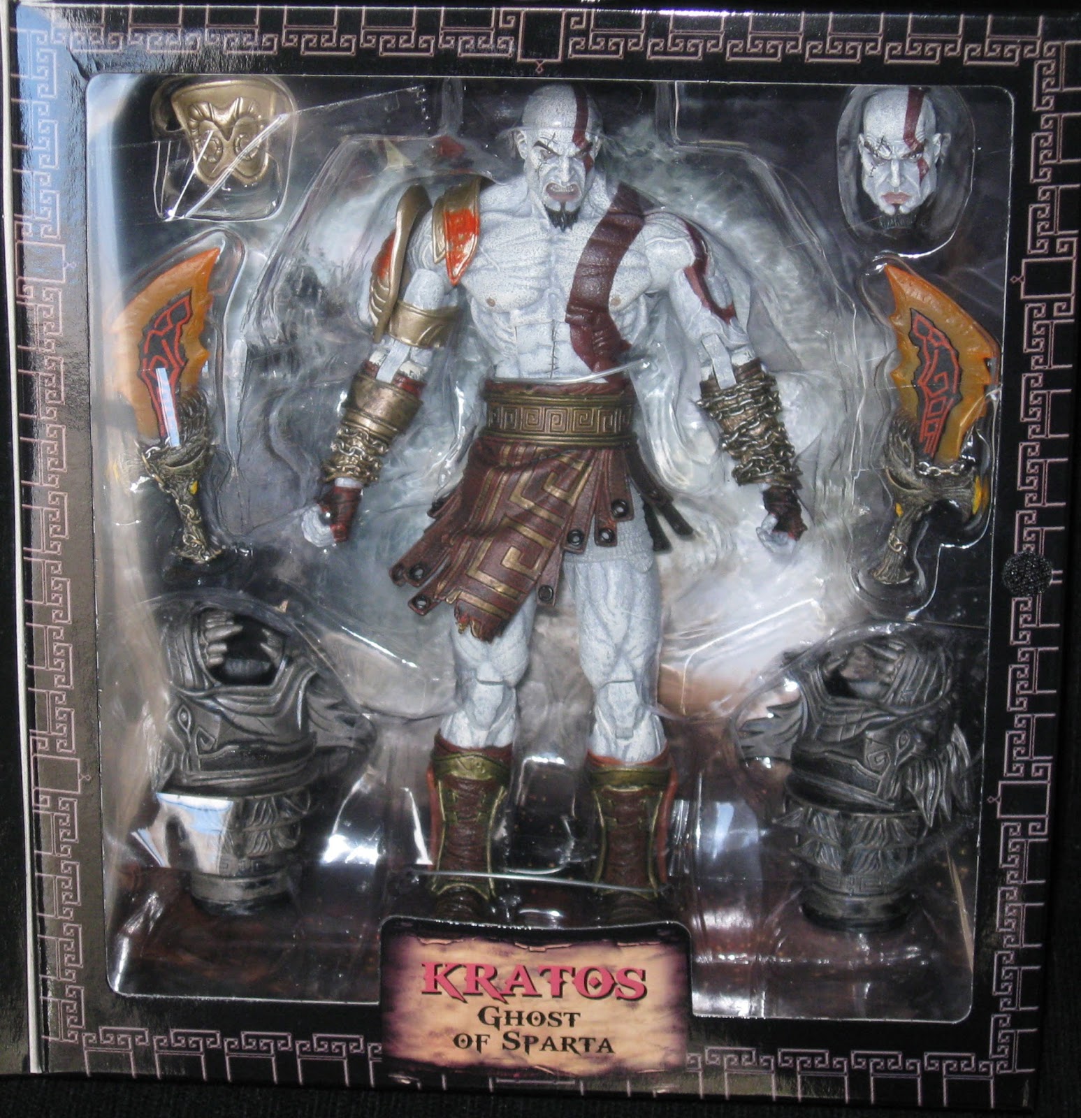 The Toyseum KRATOS GHOST OF SPARTA NECA Ultimate God of War 3 action figure review