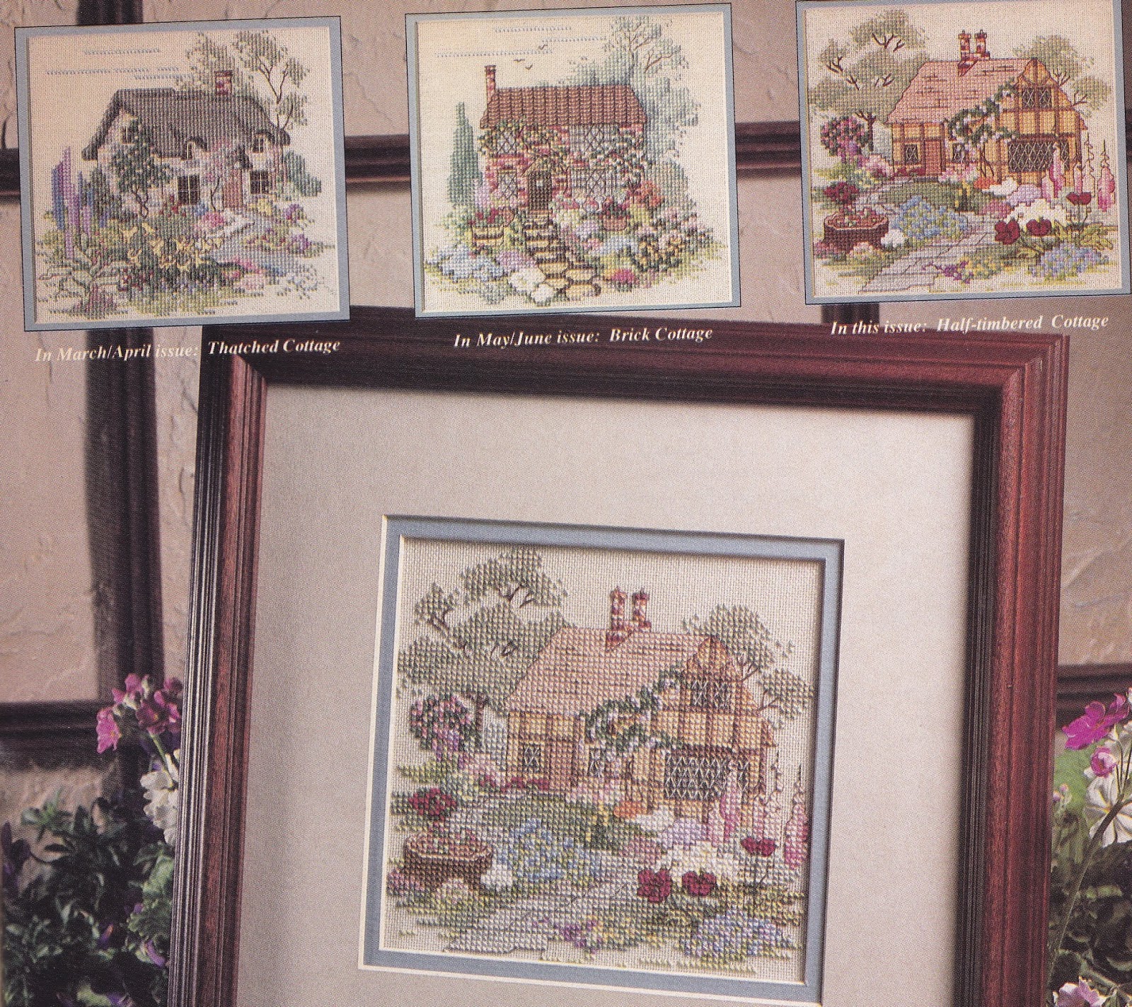 Cat's Vintage Collection: County Cottage - Set of Three - Third Cottage