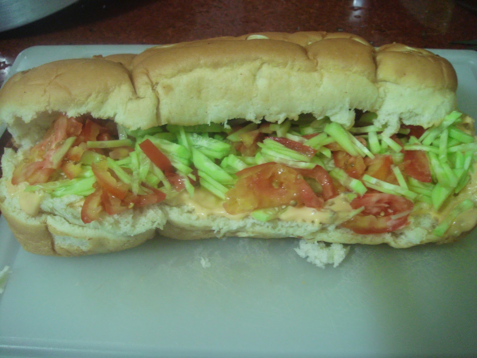 Flavors & Spices of India Recipe Of Jumbo Sandwich