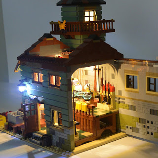lego fishing store lights