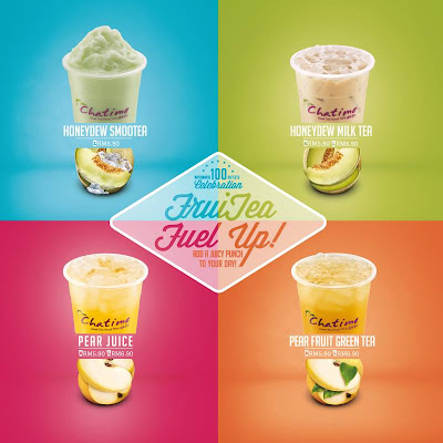 FruiTea Fuel Up! series – four brand new delightful flavours Honeydew and Pear