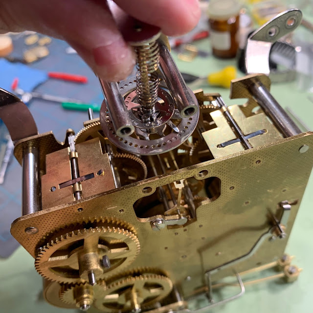 Vintage Hamilton Watch Restoration 1977 Hamilton Mantel Clock