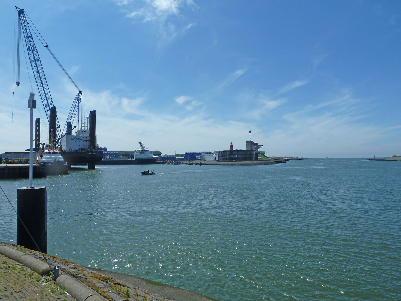 Liens Foto Studio: Kop van de haven van IJmuiden